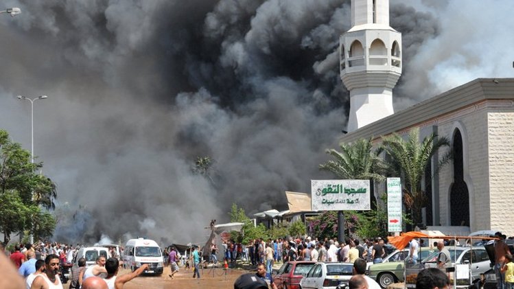 Twin Explosions Target Two Mosques in Tripoli, Leaving 27 Killed and 352 Wounded